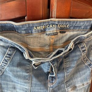 American Eagle Outfitters High Rise Blue Jeans